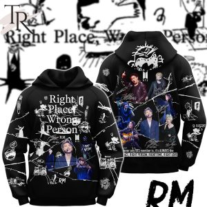 BTS RM Right Place Wrong Person 3D Unisex Hoodie
