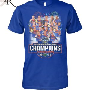 2024 Southeastern Conference Softball Tournament Champions Florida Gators T-Shirt