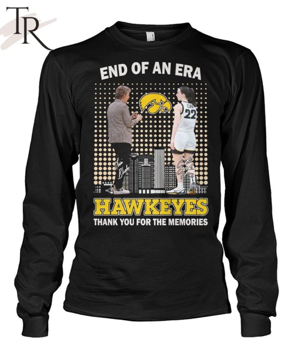 End Of An Era Lisa Bulder Hawkeyes Thank You For The Memories T-Shirt