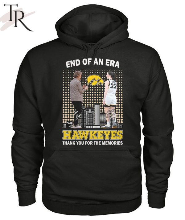 End Of An Era Lisa Bulder Hawkeyes Thank You For The Memories T-Shirt