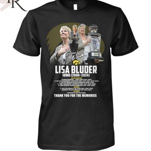 Lisa Bulder Iowa 2000-2024 Thank You For The Memories T-Shirt