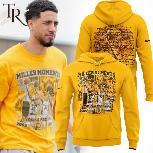Indiana Pacers Miller Moments Hoodie