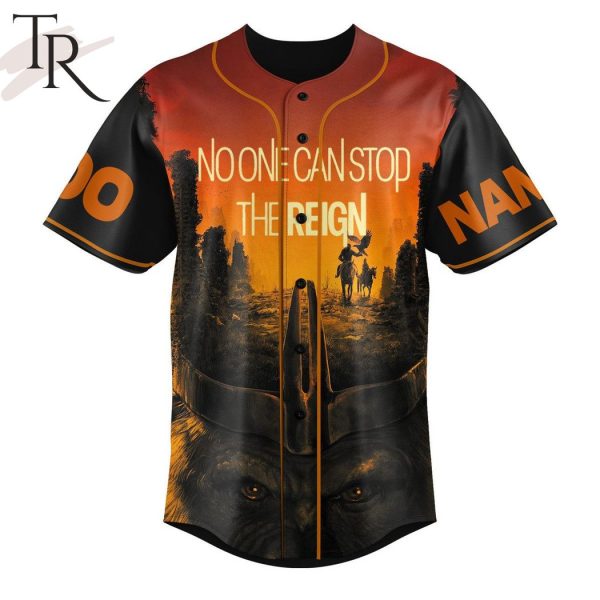 No One Can Stop The Reign Kingdom Of The Planet Of The Apes Custom Baseball Jersey