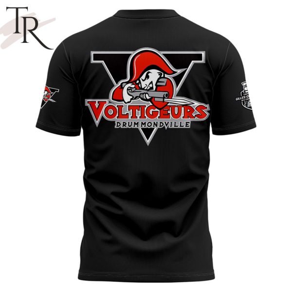 Drummondville Voltigeurs Hockey Champions 2024 Hoodie – Black