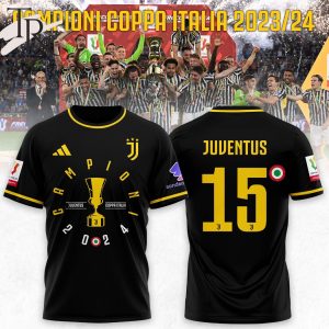 Juventus Campioni Coppa Italia 2024 Hoodie