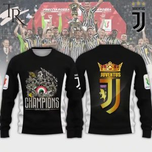 Juventus Champions Coppa Italia Frecciarossa 2023-24 Hoodie