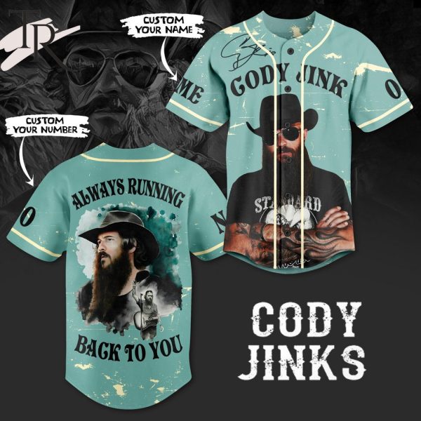 Cody Jinks Always Running Back To You Custom Baseball Jersey