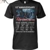 Grateful Dead 50th Anniversary 1965-2025 Thank You For The Memories T-Shirt