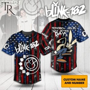 Blink-182 Tomorrow Holds Such Better Days Custom Baseball Jersey
