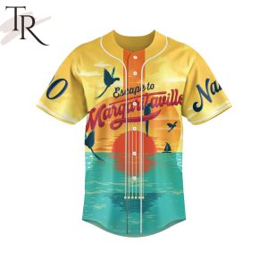 Jimmy Buffett Escape to Margaritaville Custom Baseball Jersey