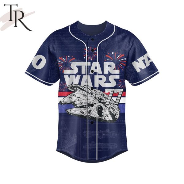 Star Wars Climb Aboard, We’re Saving America With Han And Chewie Custom Baseball Jersey