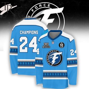 Fargo Force USHL 2024 Champions Hockey Jersey