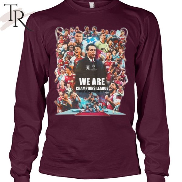 Aston Villa F.C. We Are Champions League T-Shirt