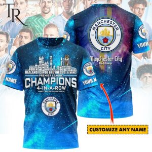 Personalized Champions Premier League 2023-24 Manchester City The Citizens Hoodie
