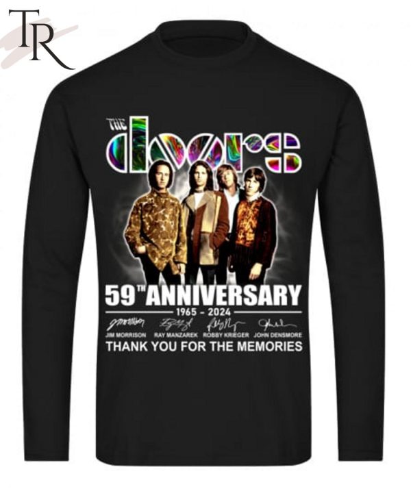 The Doors 59th Anniversary 1965-2024 Thank You For The Memories T-Shirt