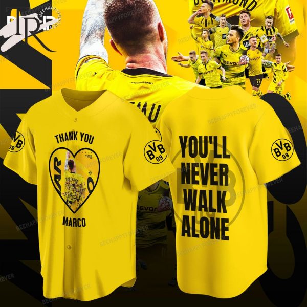 Thank You Marco Reus You’ll Never Walk Alone Hoodie – Yellow