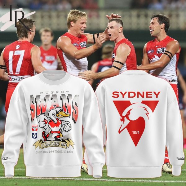Sydney Swans Mitchell & Ness Character Sweater