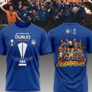 Atalanta B.C. UEFA Europa League Champions 2024 T-Shirt