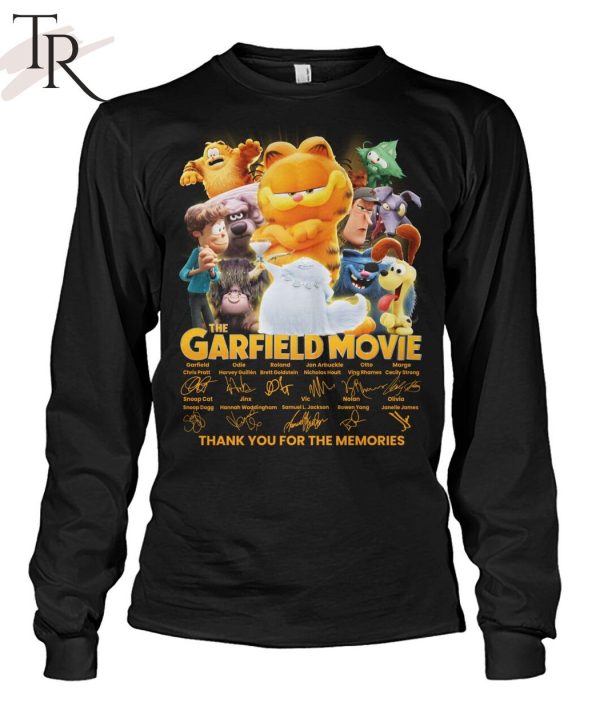 The Garfield Movie Thank You For The Memories T-Shirt