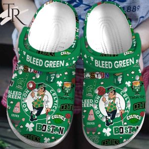Bleed Green Boston Celtics Crocs