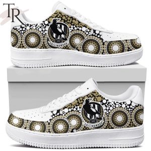AFL Collingwood Football Club Special Indigenous Design Air Force 1 Shoes