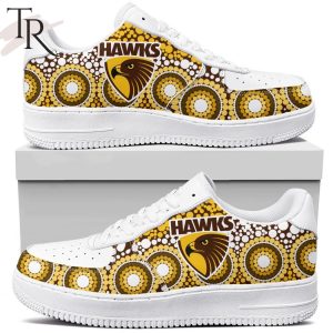 AFL Hawthorn Football Club Special Indigenous Design Air Force 1 Shoes