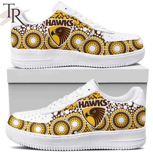 AFL Hawthorn Football Club Special Indigenous Design Air Force 1 Shoes