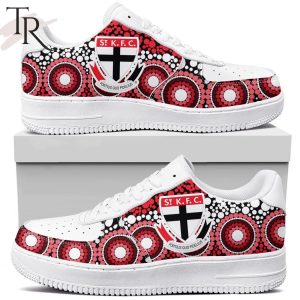 AFL St Kilda Football Club Special Indigenous Design Air Force 1 Shoes