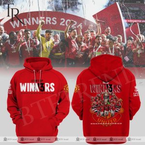 Manchester United FA Cup Winners 2024 13 Times Hoodie