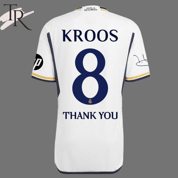 Gracias Toni Kroos Real Madrid Football Club Jersey