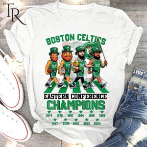 Boston Celtics 11-Time Eastern Conference Champions T-Shirt