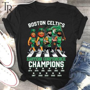 Boston Celtics 11-Time Eastern Conference Champions T-Shirt