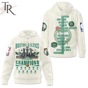 Boston Celtics 2024 Eastern Conference Champions Hoodie – Beige