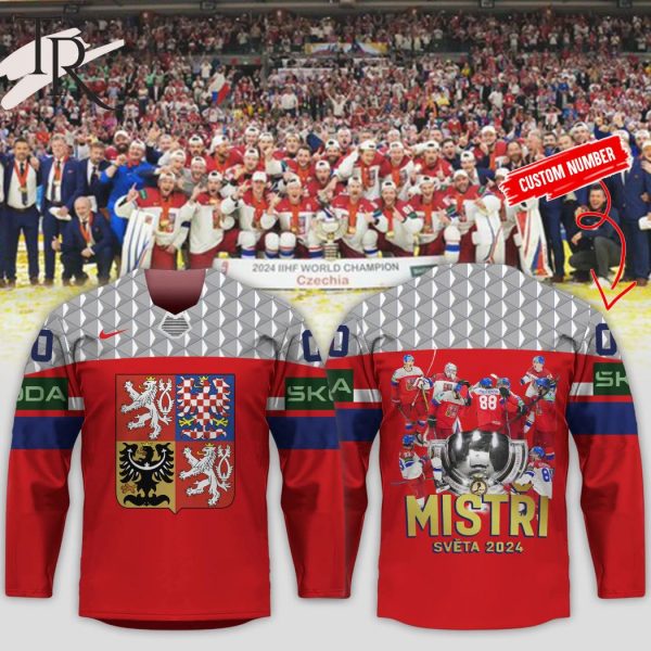 Czech Ice Hockey Association Champions Hoodie – Red