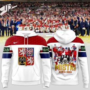 Czech Ice Hockey Association Champions Hoodie – White