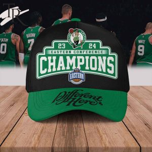 Boston Celtics 23-24 Eastern Conference Champions Classic Cap – Black