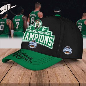 Boston Celtics 23-24 Eastern Conference Champions Classic Cap – Black