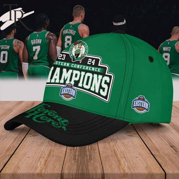 Boston Celtics 23-24 Eastern Conference Champions Classic Cap – Green