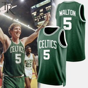 Boston Celtics Bill Walton Jersey – Green
