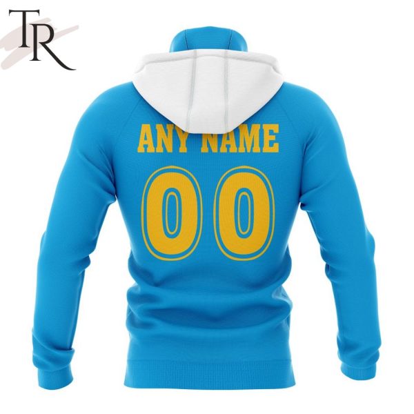 NRL Gold Coast Titans Special Men Ripped Design Hoodie