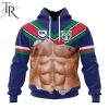 NRL Melbourne Storm Special Men Ripped Design Hoodie