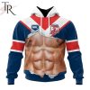 NRL Wests Tigers Special Men Ripped Design Hoodie