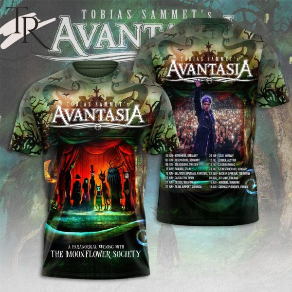 Tobias Sammet’s Avantasia A Paranormal Evening With The Moonflower Society Hoodie