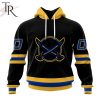 NHL Boston Bruins Special Blackout Design Hoodie