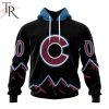 NHL Chicago Blackhawks Special Blackout Design Hoodie