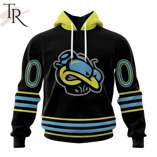 NHL Columbus Blue Jackets Special Blackout Design Hoodie