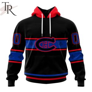 NHL Montreal Canadiens Special Blackout Design Hoodie