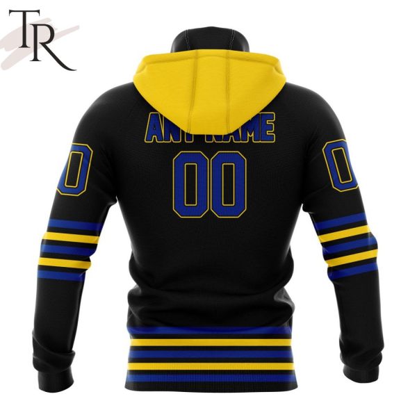 NHL St. Louis Blues Special Blackout Design Hoodie