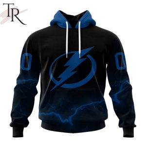 NHL Tampa Bay Lightning Special Blackout Design Hoodie
