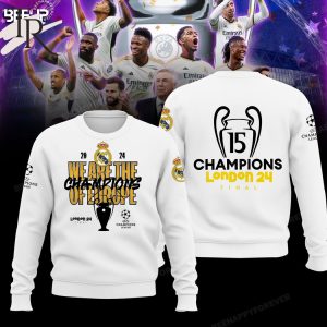 We Are The Champions Of Europe 2024 Real Madrid Hoodie